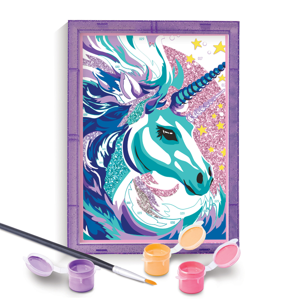 HappiHobbi Paint By Numbers Fairytale Unicorn Για 7+ Ετών