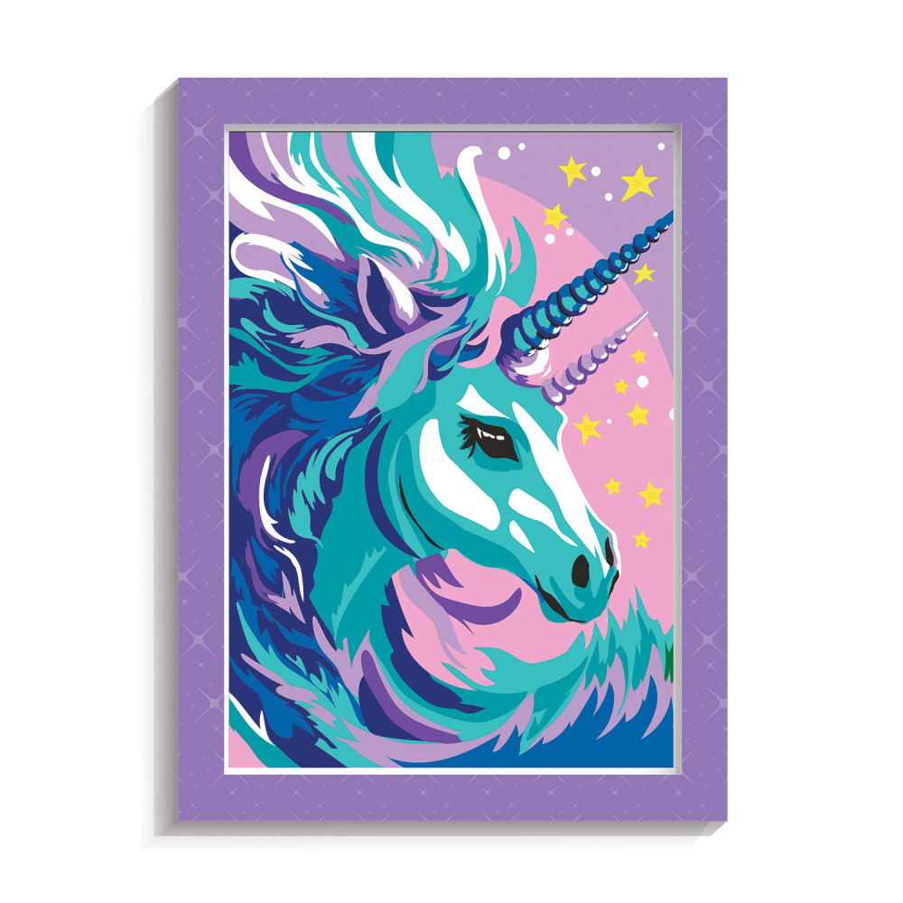 HappiHobbi Paint By Numbers Fairytale Unicorn Για 7+ Ετών