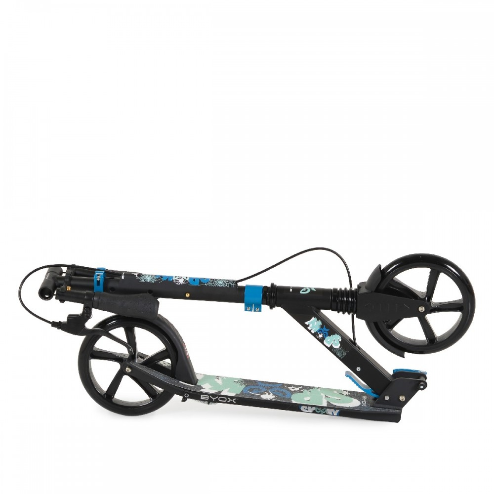 Παιδικό Πατίνι Αναδιπλούμενο Byox Spooky Blue Δίτροχο για 8+ Ετών
