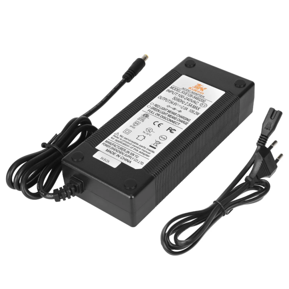 Φορτιστής Kukirin G2 Είσοδος 100-240V, Έξοδος 54,6V 2,0A 