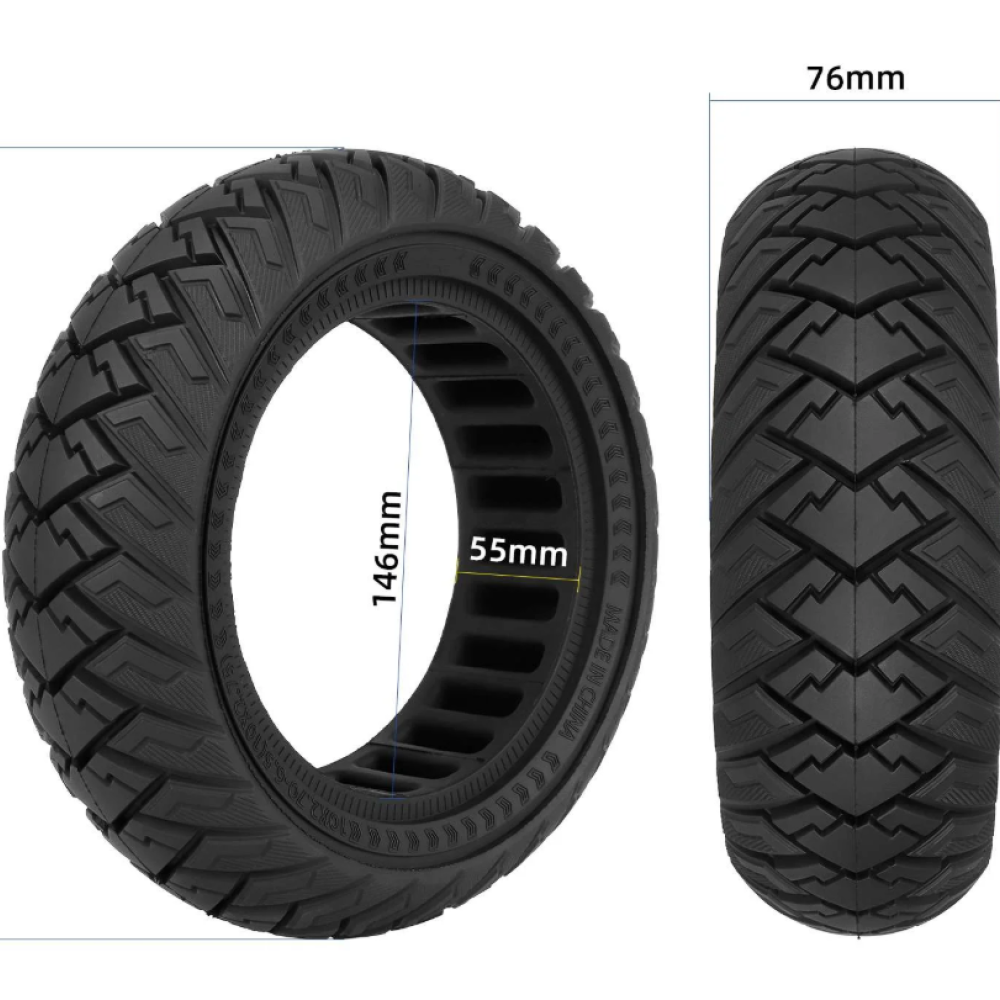 Συμπαγή ελαστικό - 10*2.75 -6.5 Wings Off-road Solid Tire