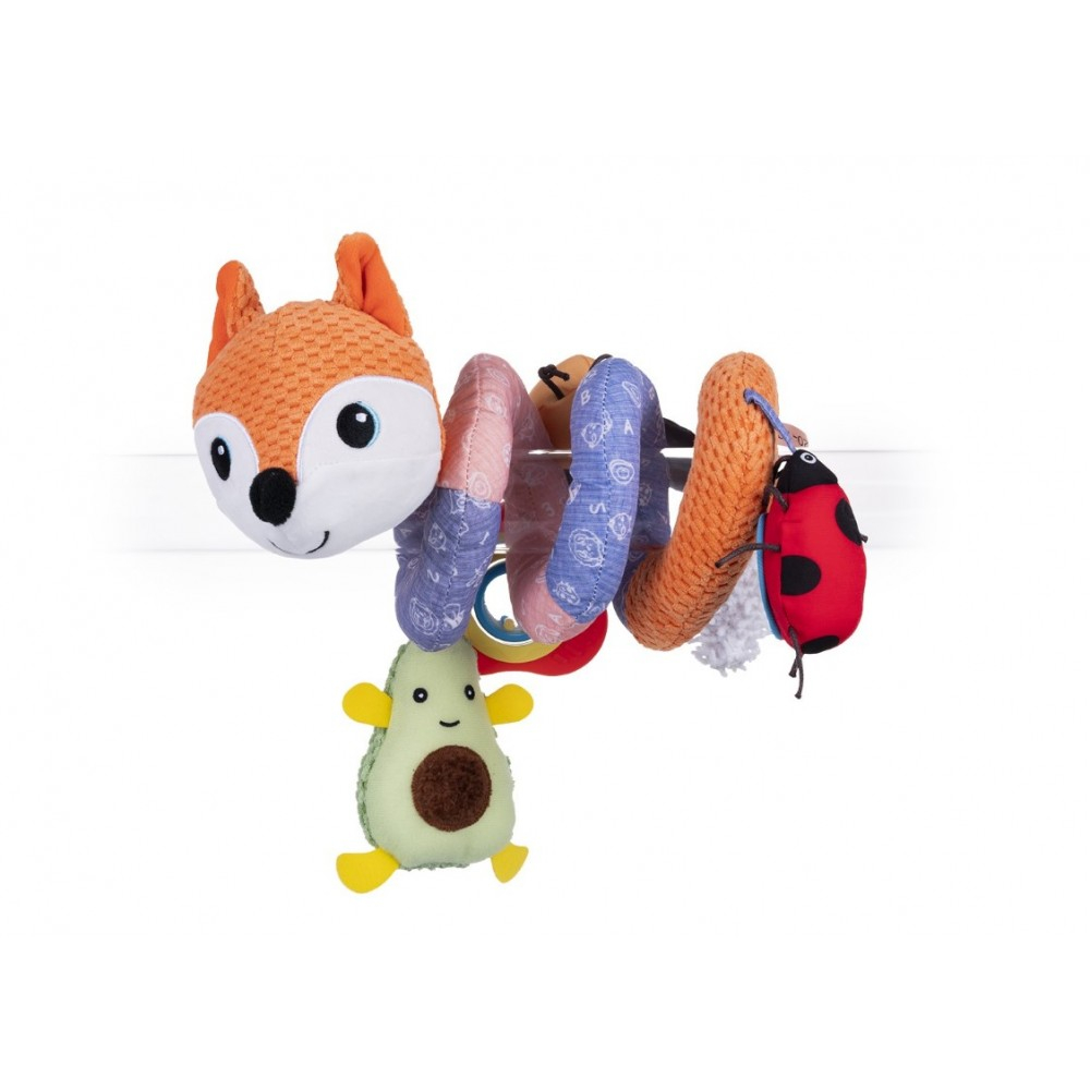 Bali Bazoo Κρεμαστή κουδουνίστρα spiral 80566  Fox Orange