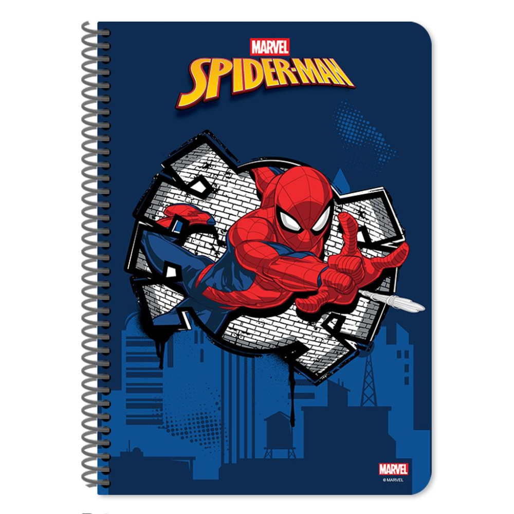 ΤΕΤΡΑΔΙO ΣΠΙΡΑΛ 17Χ25ΕΚ 2ΘΕΜ 60Φ SPIDERMAN 2ΣΧ