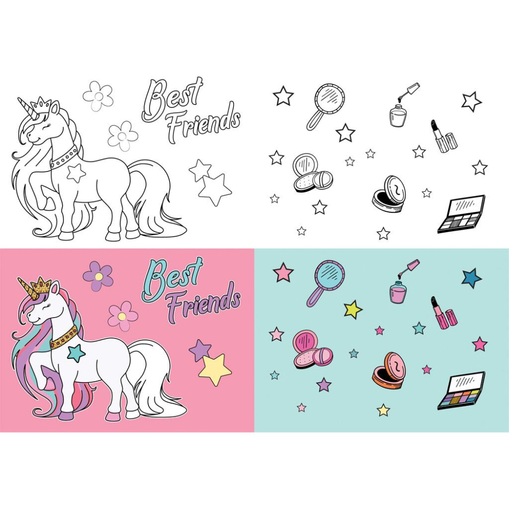 Τετράδιο Καρφίτσα B5 Must Team Unicorn 40 Φύλλα