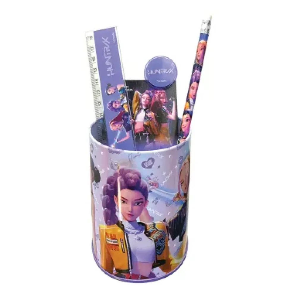 Σετ Γραφικής Ύλης K-POP DEMON HUNTERS – Stationery Set + Pencil Pot – 7pc. 