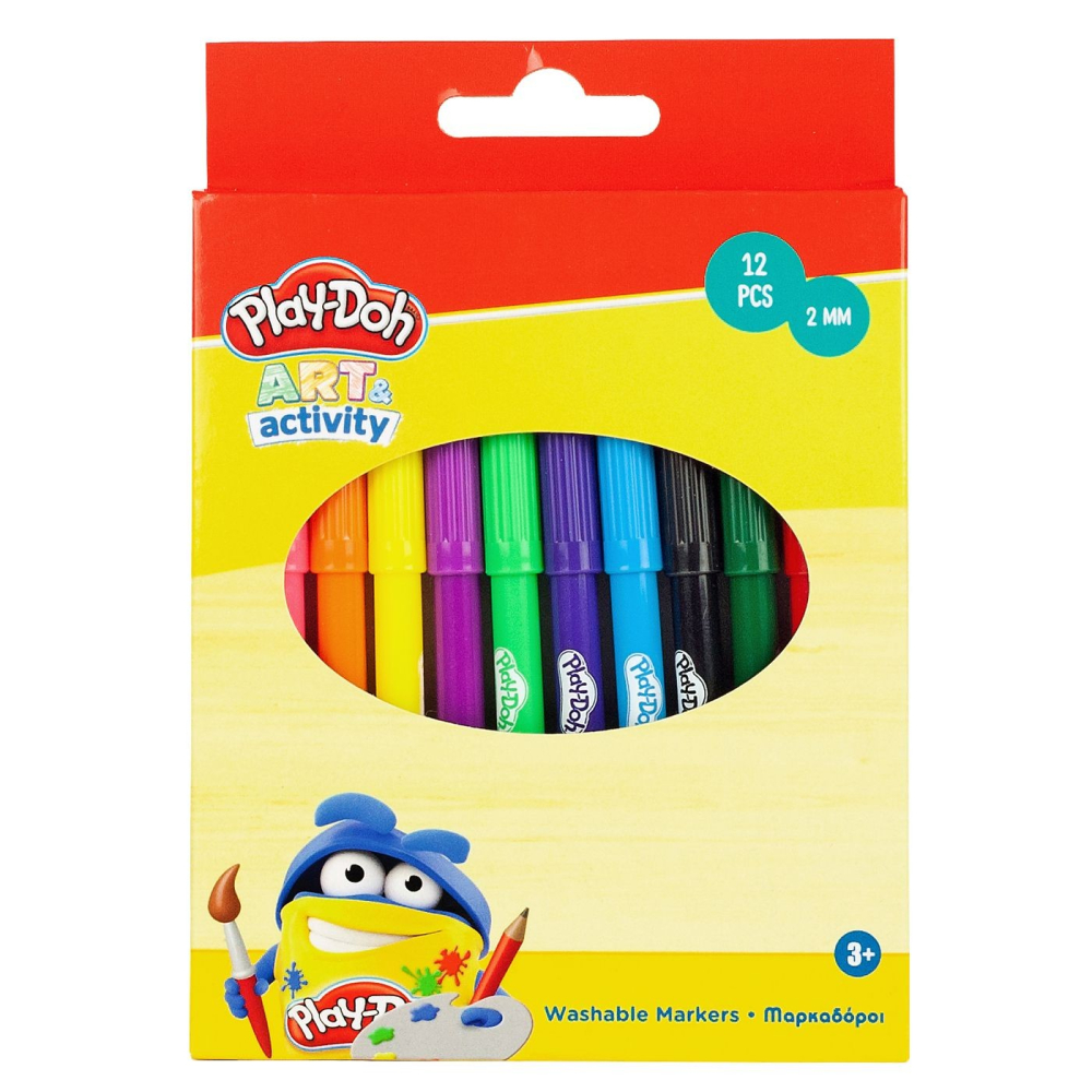 Μαραδόροι Play Doh 2mm σετ= 12τεμ