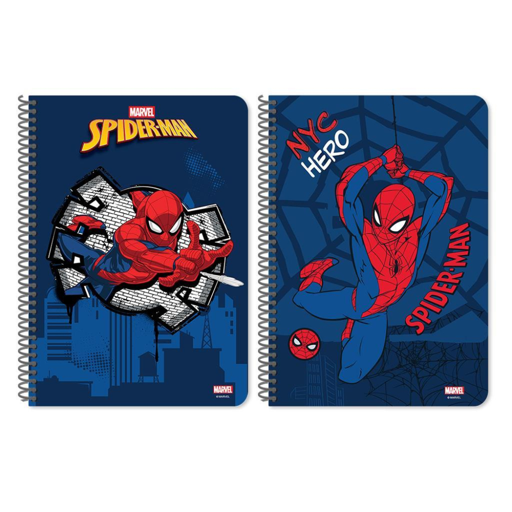 ΤΕΤΡΑΔΙO ΣΠΙΡΑΛ 17Χ25ΕΚ 2ΘΕΜ 60Φ SPIDERMAN 2ΣΧ