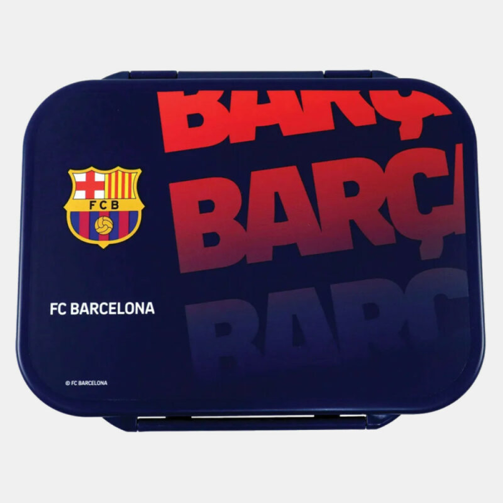 FC Barcelona Πλαστικό Δοχείο Φαγητού με Πολλές Θέσεις 1000ml