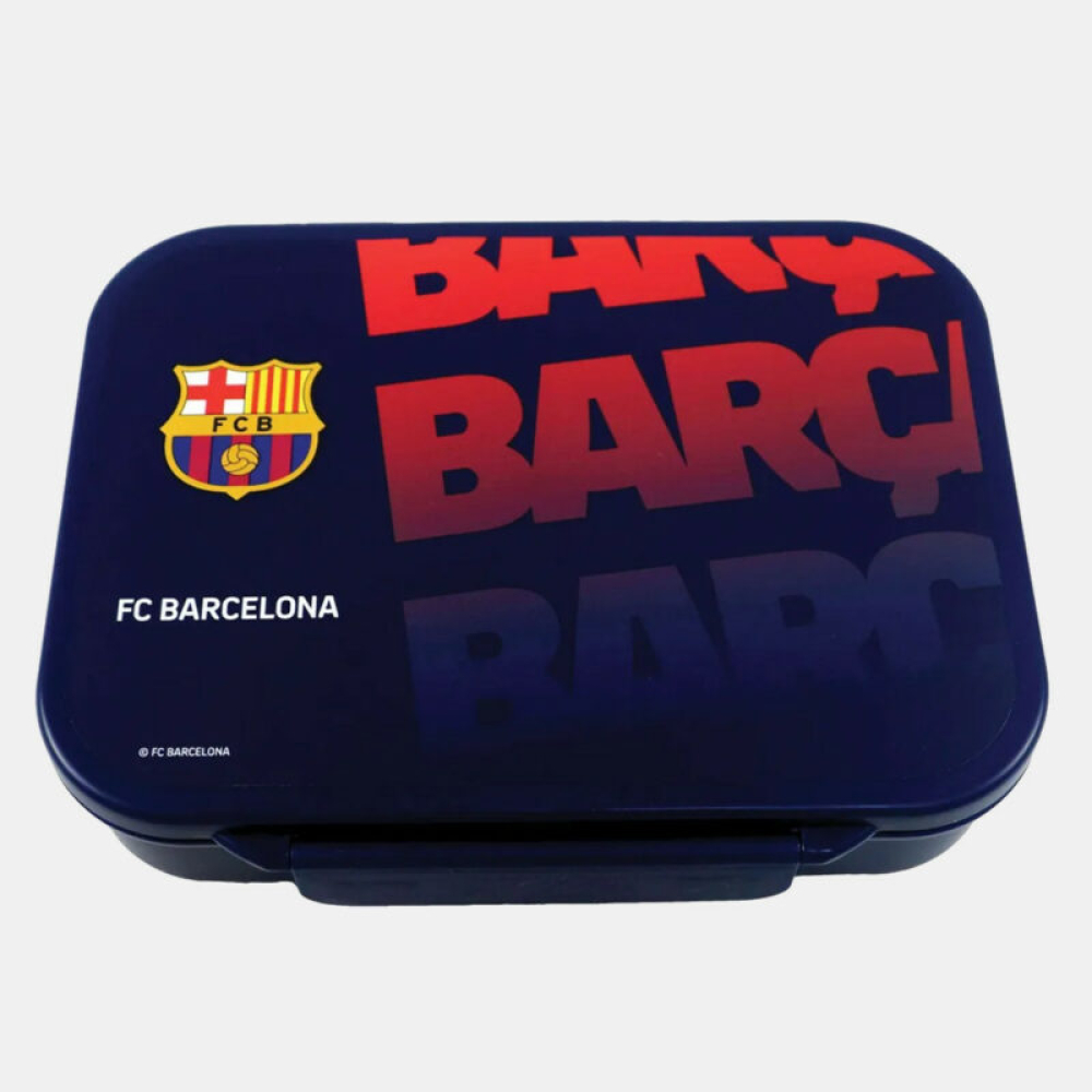 FC Barcelona Πλαστικό Δοχείο Φαγητού με Πολλές Θέσεις 1000ml