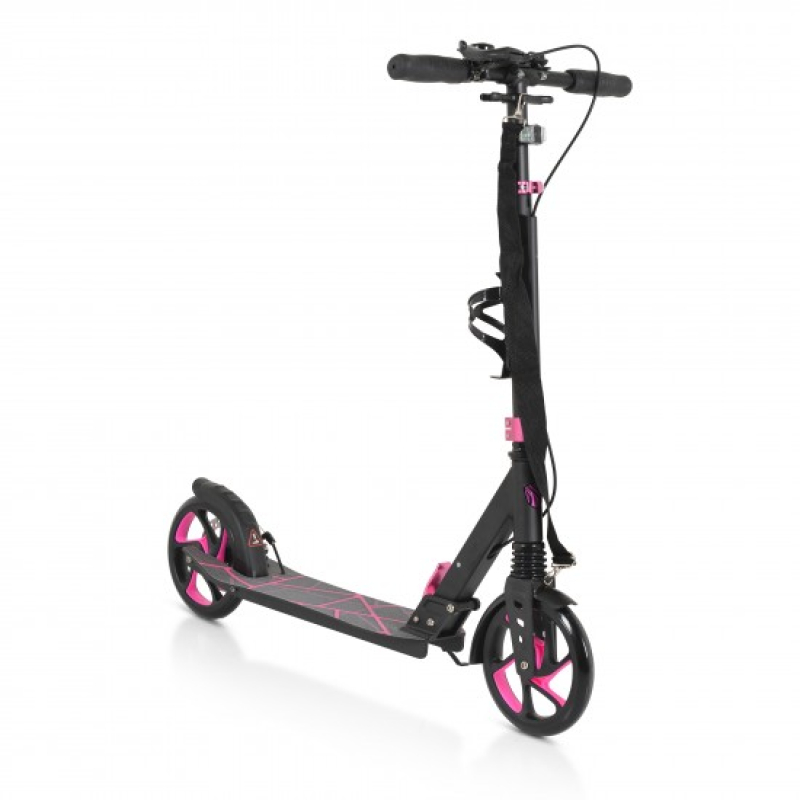 Πατίνι Αλουμινίου Με Αναδίπλωση Chic pink Byox + Δώρο Κουδουνάκι