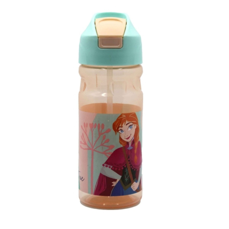 Παγούρι Frozen 550ml με Καλαμάκι Flip - BPA Free