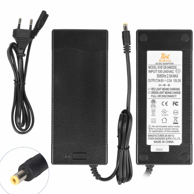 Φορτιστής Kukirin G2 Είσοδος 100-240V, Έξοδος 54,6V 2,0A 